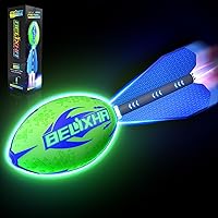 Vista 1 de Balón de fútbol recargable que brilla en la oscuridad para niños de 8 a 12 años, bola de espuma LED activada por movimiento con apagado automático