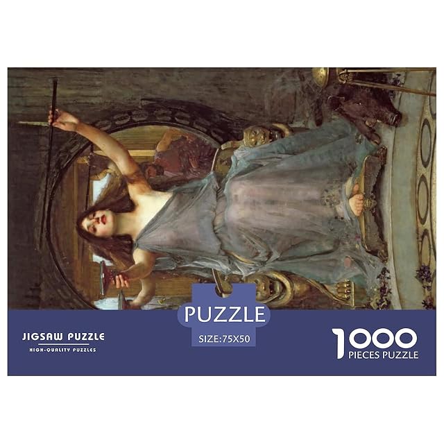 Foto 2 de 7 de John William Waterhouse Puzzle 1000 Piezas, Rompecabezas Adultos, Puzzle Madera, Juguetes Adolescente