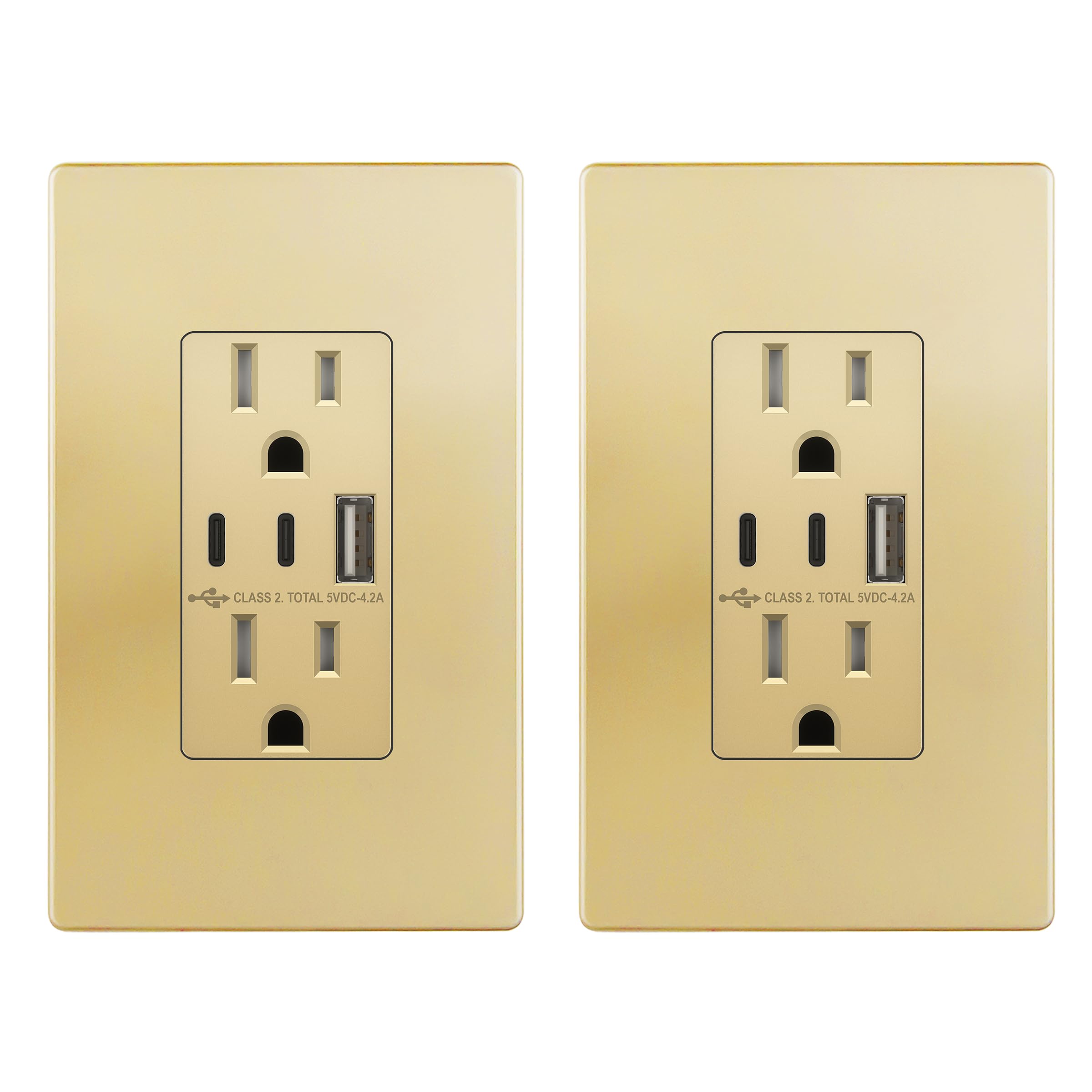 TOPGREENER USB Outlet - Charge 3 Devices! -16