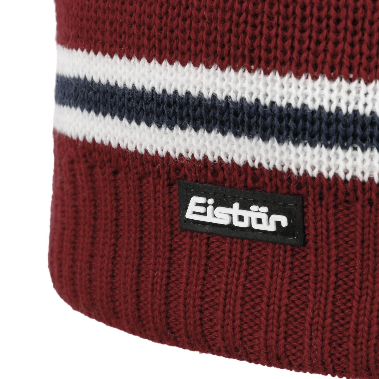 Eisbär Mountain BeanieMężczyźni - Made in Austria czapka narciarska na zime meska Z podszewką, podszewką Zima jesień-zima - One Size bordowy