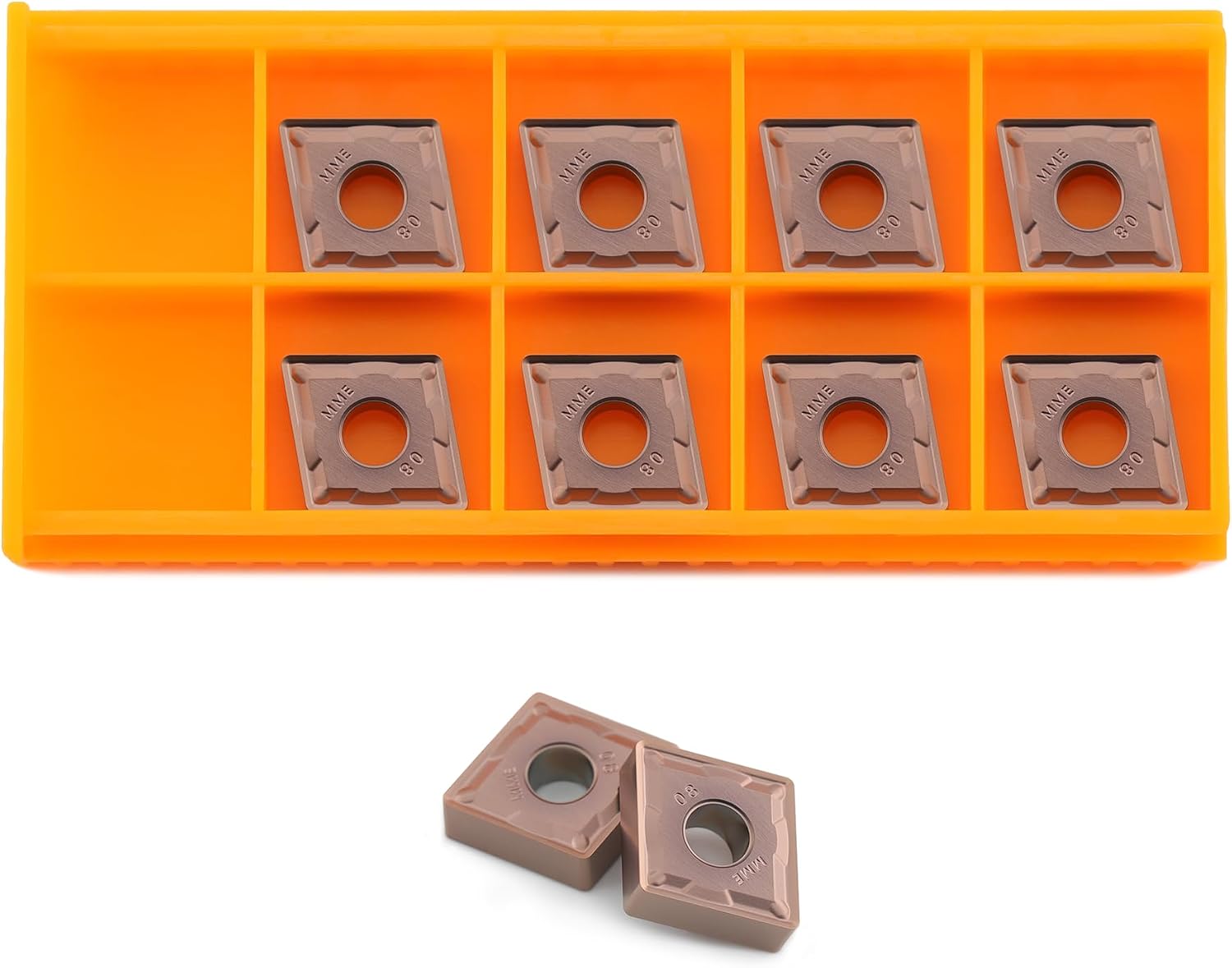 10pcs CNMG432 CNMG120408 Indexable Carbide Turning Insert CNC Lathe Tools for the Semifinishing of Stainless Steel