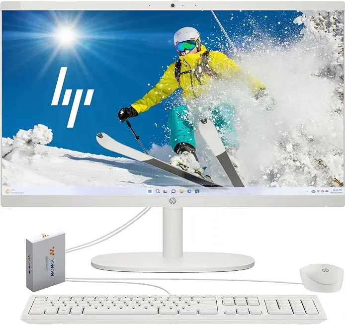 HP 2025 New 22 Inch All-in-One Desktop Comput...