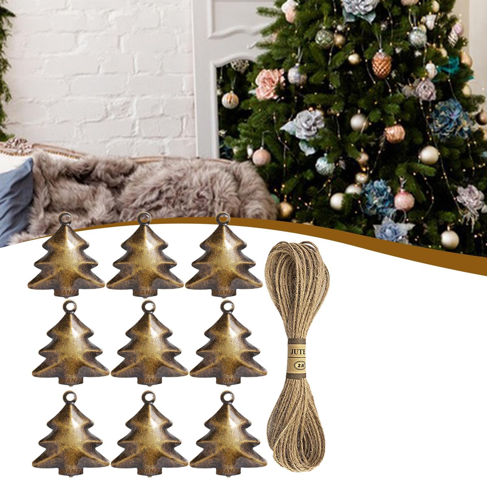 Campanelle Natalizie Decorazione a Ciondolo