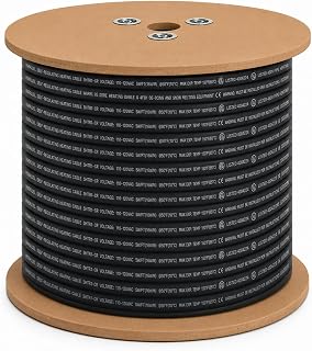 HEATIT Industrial Self-Regulating Pipe Freeze Protection 5W/ft for Downspouts & Water Pipes Heat Trace UL/ETL Certified Roof Heating Cable for Gutters 240V 250ft