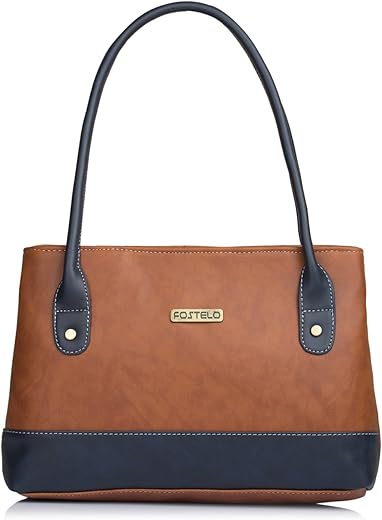 Fostelo Women’s Vegan Leather Zara Handbags Shoulder Hobo Bag Ladies Purse (Medium)