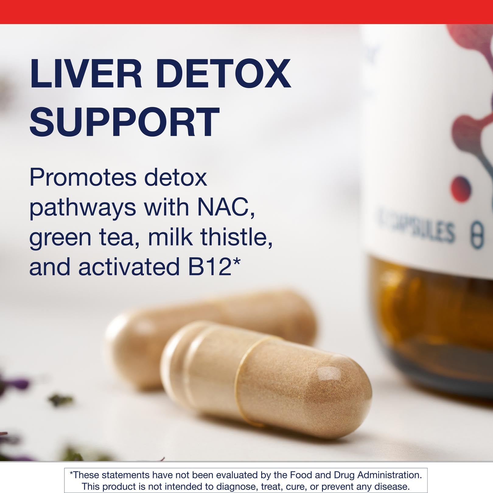 Metagenics AdvaClear Liver Detox Green Tea & Milk Thistle, 42 Capsules — Amazon image 3