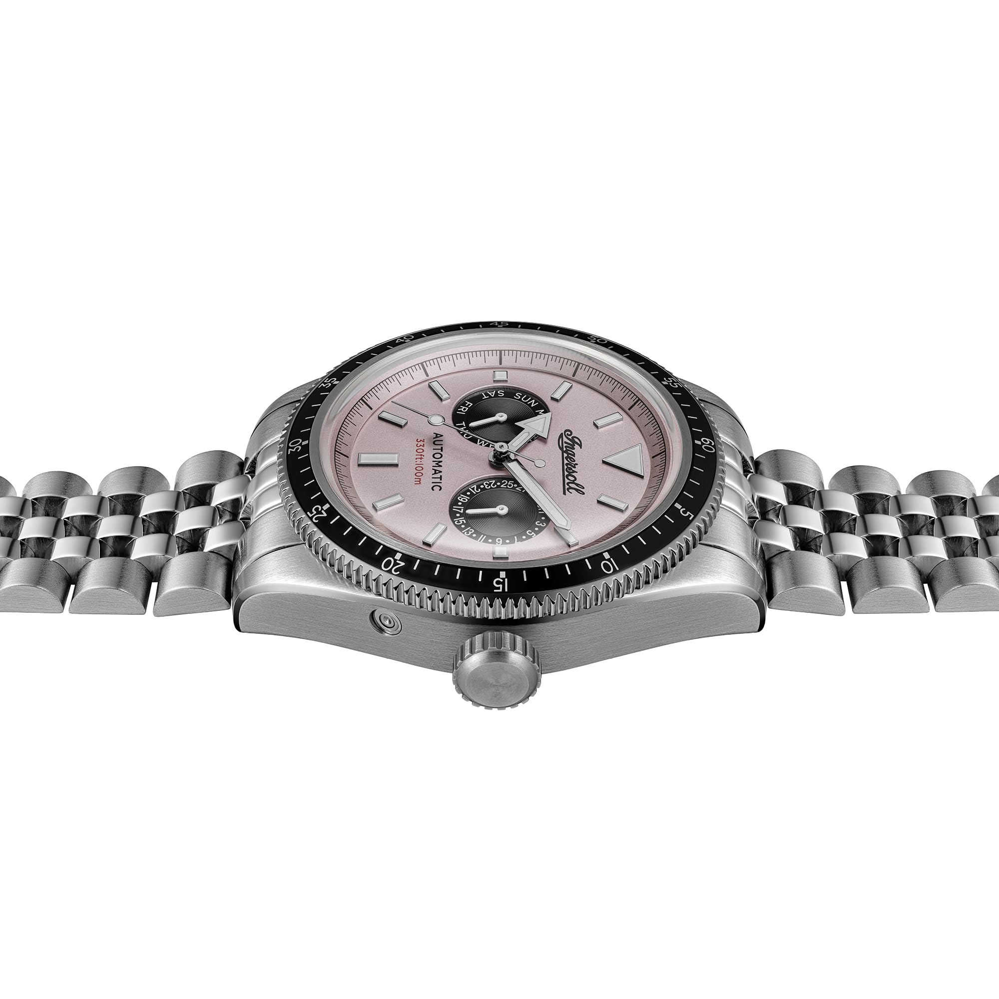 Ingersoll The Outlaw Herrenuhr Edelstahl 43 mm Automatik