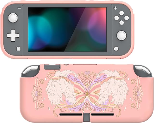 PlayVital Miękkie Etui Ochronny TPU Slim na Switch Lite Konsoli,Obudowy Protective do Switch Lite-Skrzydła Magii