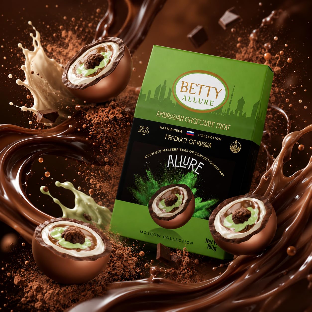 Marsianka Betty Allure & Charm Ambrosian Chocolate Treat – Moscow