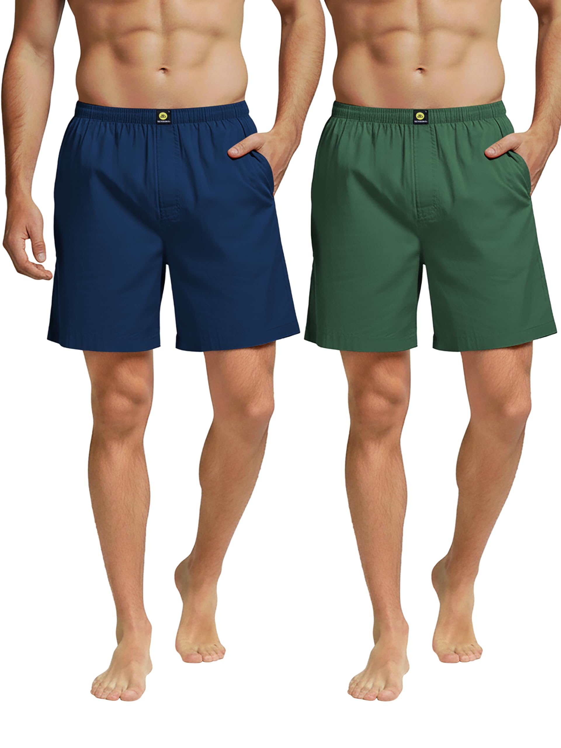 Men's Boxer Shorts Combo Pack of 2 Cotton & Casual | All Day Comfort-image-32