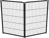 Vista 98 de FXW Homeplus Unleashed Corralito para Perros de Interior - Juego Sin Estrés y Seguro, Resistente de 40 Pulgadas 6 Paneles Corralito para Perros Negro