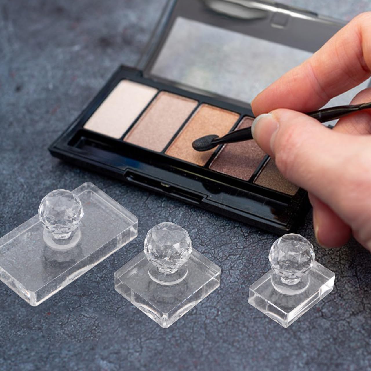 Beaupretty Lidschatten Presse Werkzeug 3 Stück Kompaktes Make-up Zubehör Für Puder Rouge Highlighter Kosmetikplatten Pressen Und Reparieren
