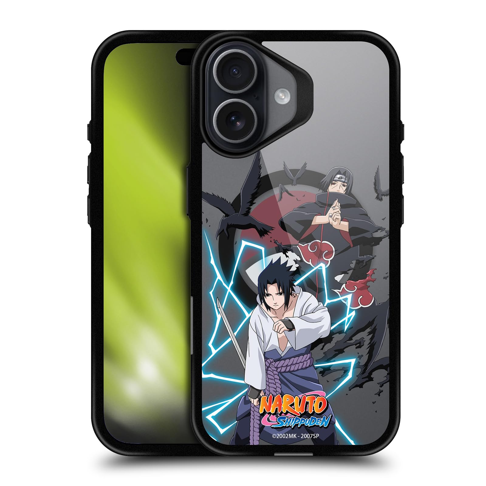 Coque iPhone 17 Sasuke Itachi pour éviter les bris d'écran avec style Naruto - 8