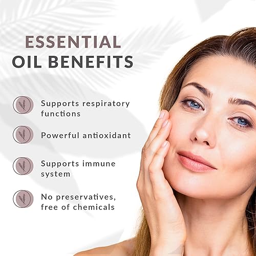 Miniatura 5 de Lacura Juego de aceites esenciales para inmunidad y respiratorio, mezcla de defensa natural con pino, orégano y árbol de té, aceites esenciales para