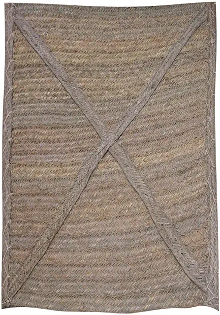 Persiana de Esparto Hecha a Mano - Protección Solar y Decoración Rústica - 120x200 cm