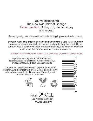 Miniatura 7 de Sonage Bare Essentials - Limpiador hidratante, almohadillas de ácido glicólico Glow To Go y aceite facial nutritivo Vitality | Rutina perfecta para