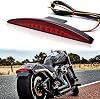 Rich Choices Motorcycle Rear Fender Edge LED Braking License Plate Tail Light Stop Running Light Compatible with Harley Davidson Breakout FXSB 2013-2016 CVO FXSBSE 2013-2014 (Smoke Lens)