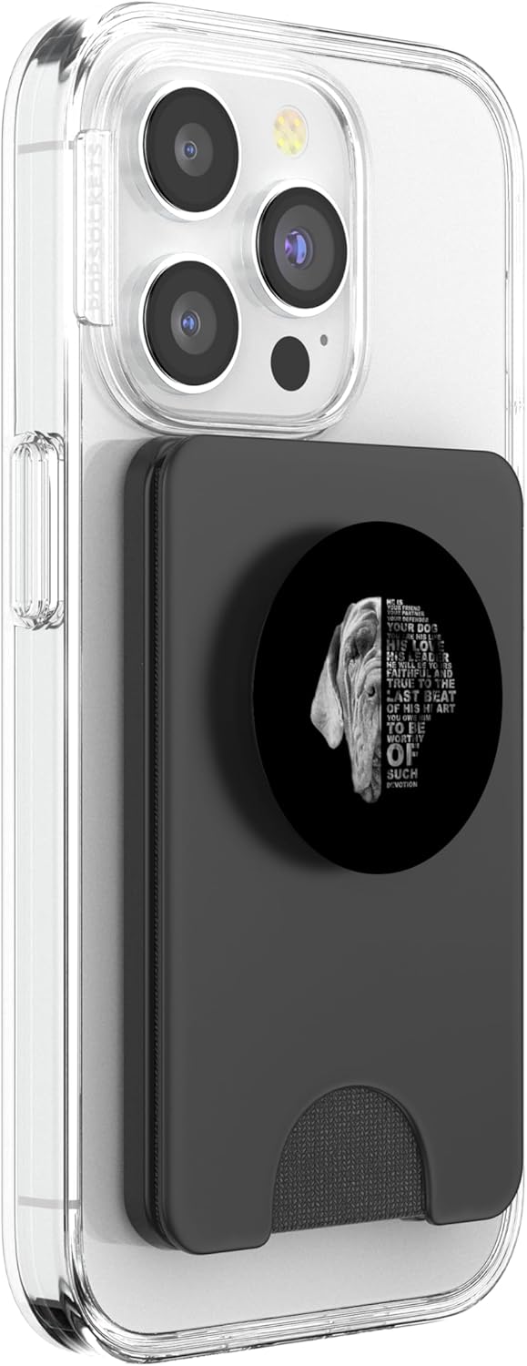 He Is Your Friend Your Partner Your Dog English Mastiff Dogs PopSockets PopWallet for MagSafe