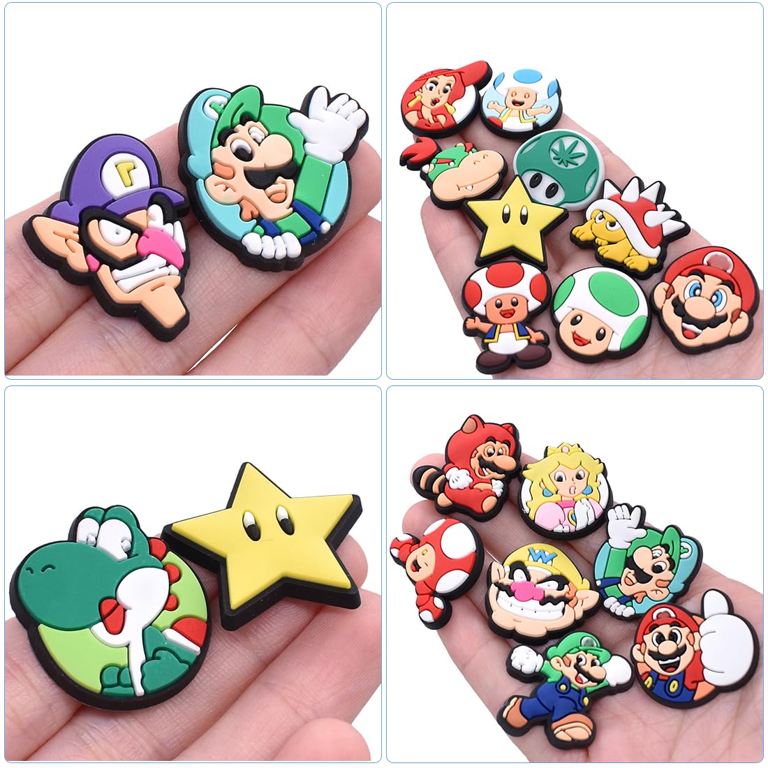 42 PCS Shoe Charms Niños, Adornos para Zapatos PVC Pins Decoración DIY