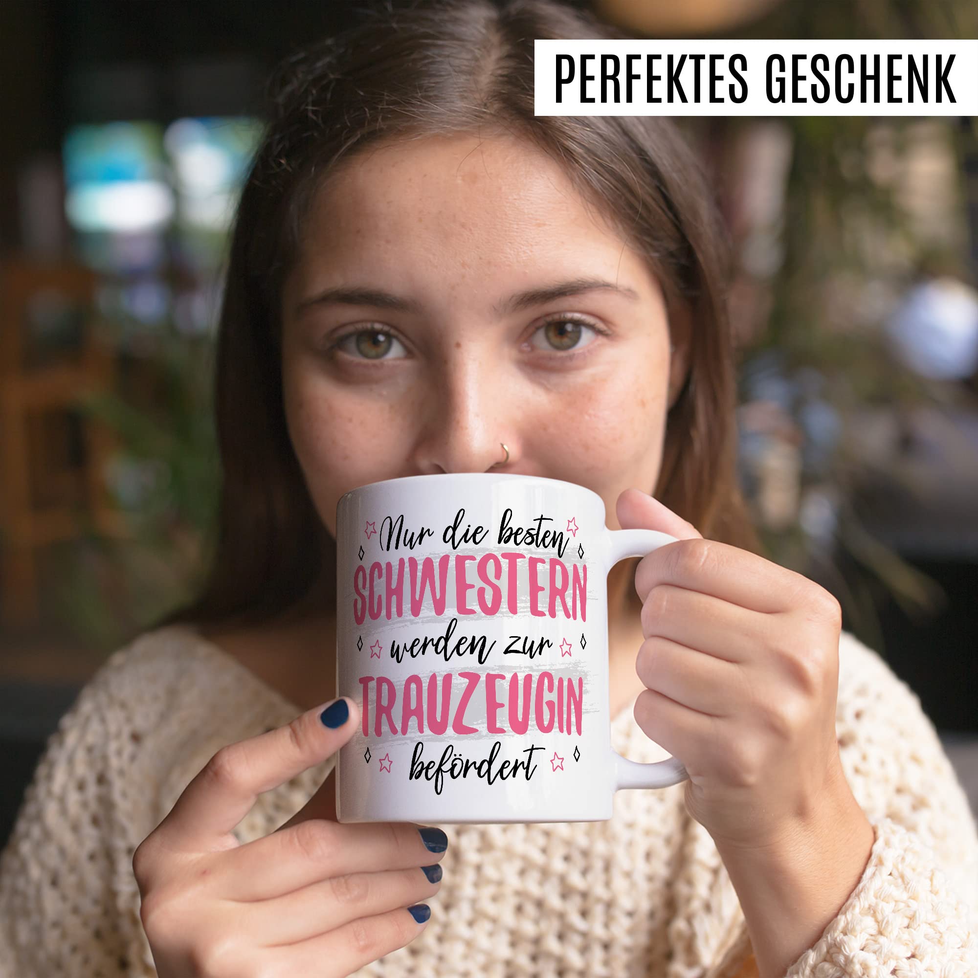 Mug Soeur Demoiselle D'honneur Cadeau Seules Les Meilleures