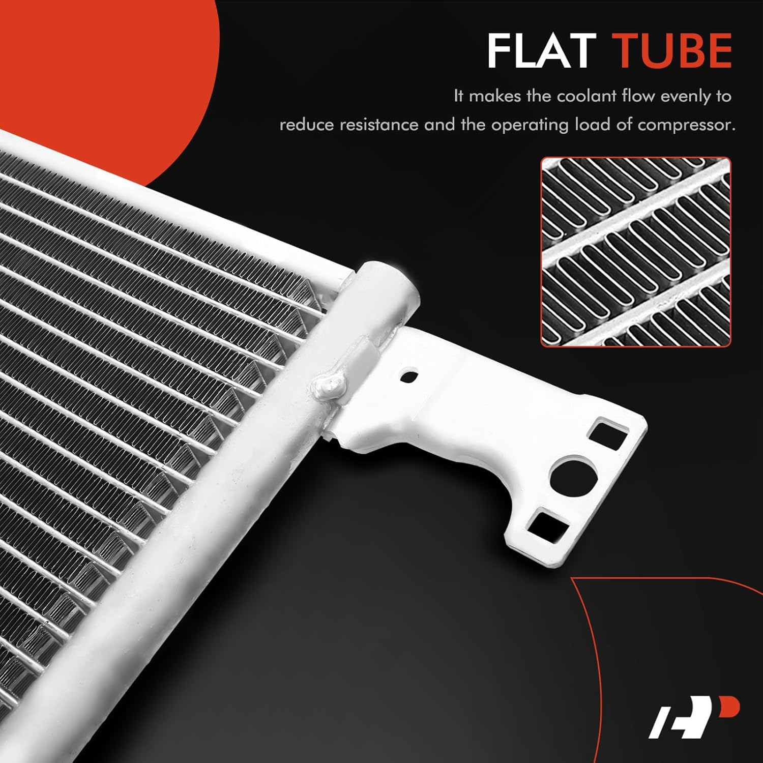 A-Premium A/C Condenser Replace# 2035002154 - Compatible with Mercedes-Benz C350 2007, CLK350 2006-2009, CLK500 CLK55 AMG 2006, CLK550 CLK63 AMG 2007-2009