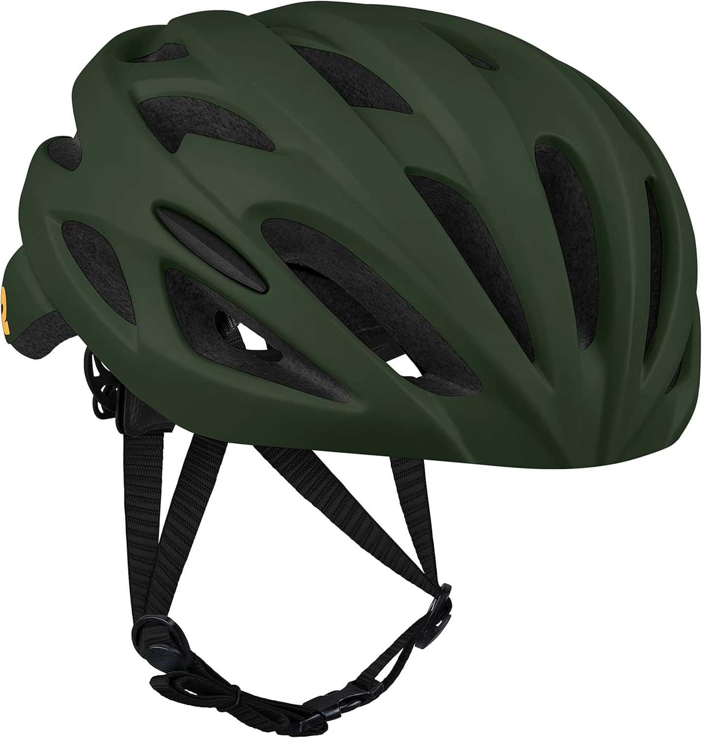 Retrospec Silas Road Bike Helmet with 24 Air Vents & Built-in LED Safety Light - Adjustable Adult Cycling Protection 54-61cm - Padded & Lightweight Design