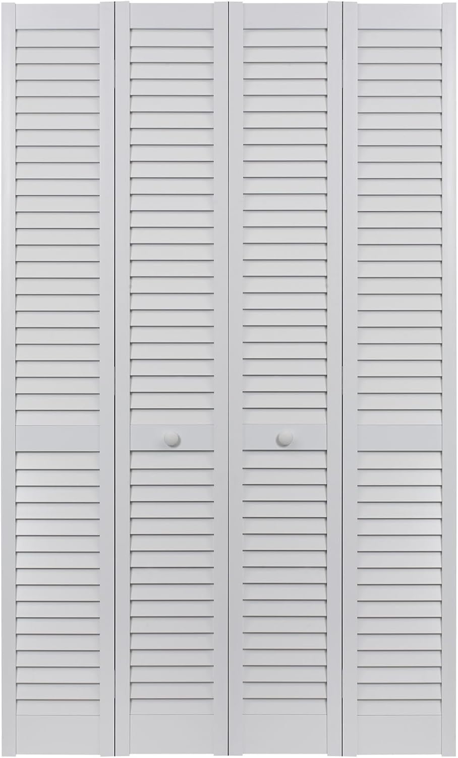 LTL Home Products SEALL60 Seabrooke PVC Louvered Interior Bifold Door