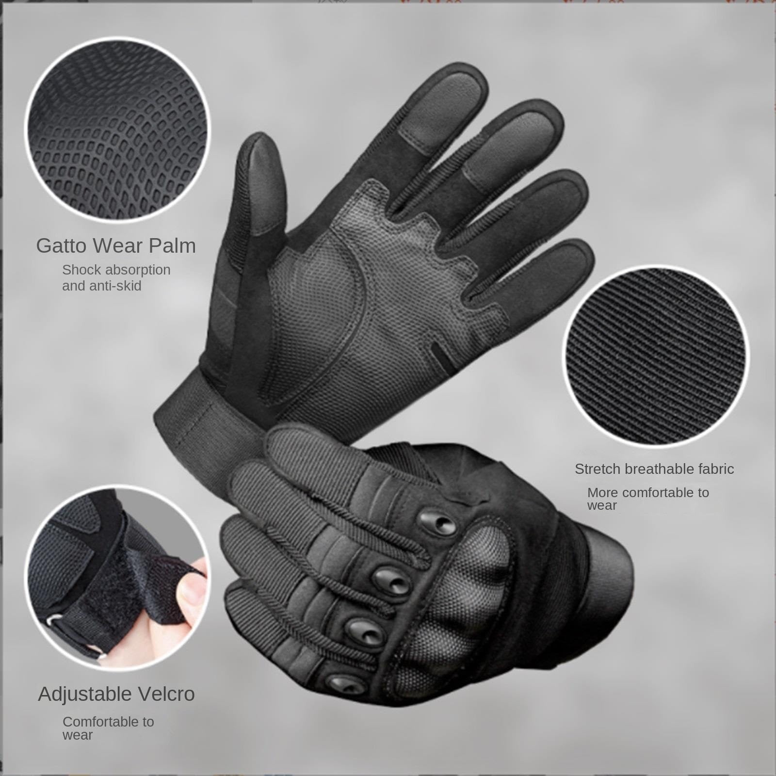 Guantes de Ciclismo Guantes De Ciclismo Deportes Al Aire Libre Pala De Nieve Esquí Guantes De Montañismo Hombres Guantes Deportivos(Yellow,M)