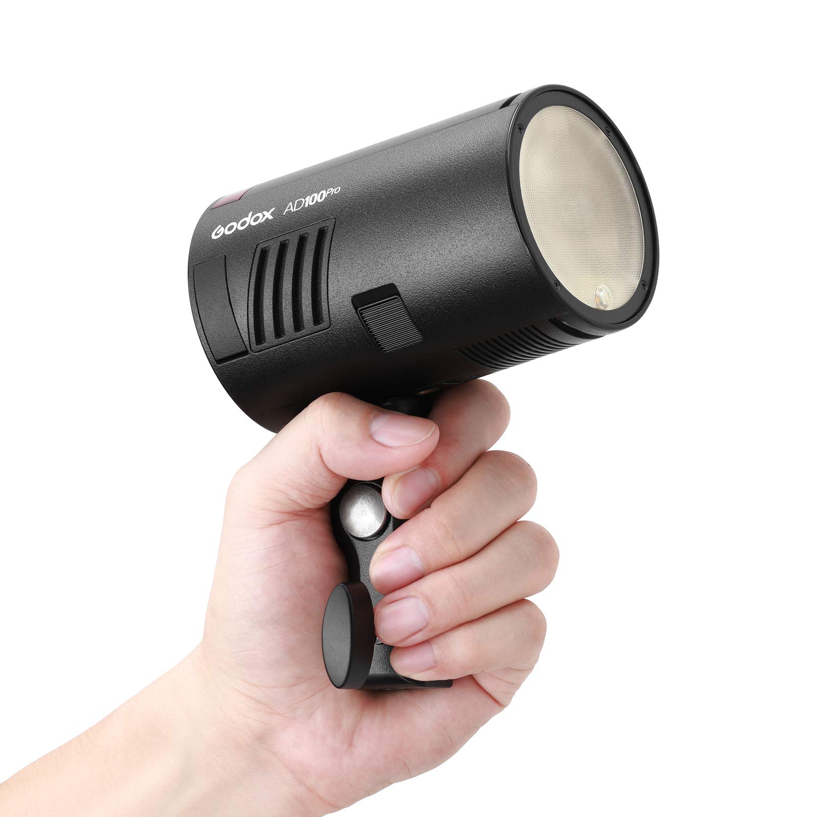 Godox AD100Pro Pocket Studio Ritratto Flash Light Photography Lampada 5800K 1 / 8000s Sincronizzazione TTL/Multi/M Flash Sistema X wireless 2.4G integrato con batteria ricaricabile 2600mAh