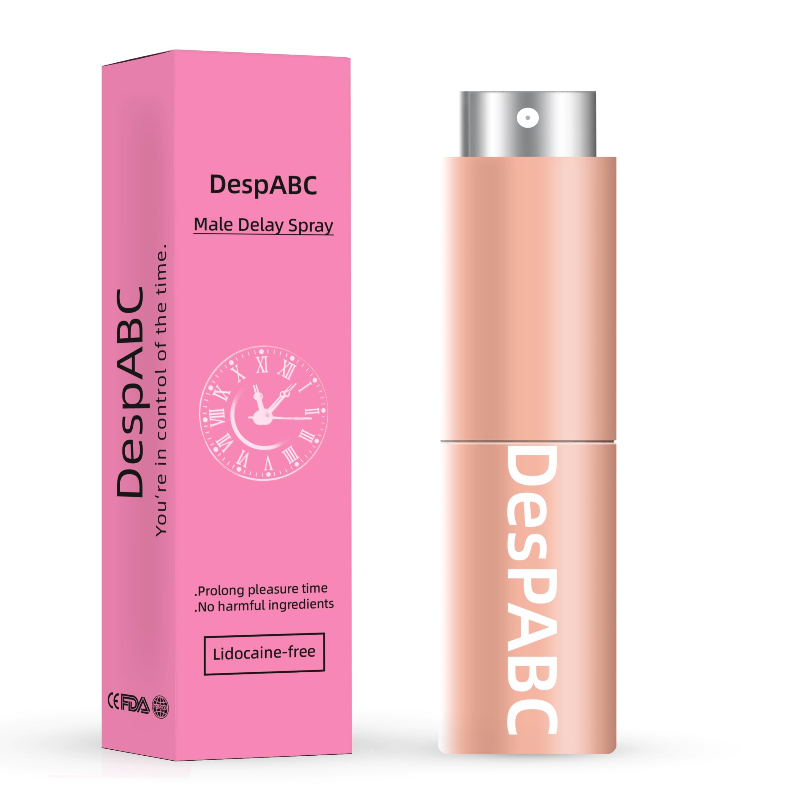 Desensitizing Delay Spray for Men - Clinically Validated to Extend Intimacy Time in Bed, Amplify Sensation & Delay Climax for a More Satisfying Experience 10ML