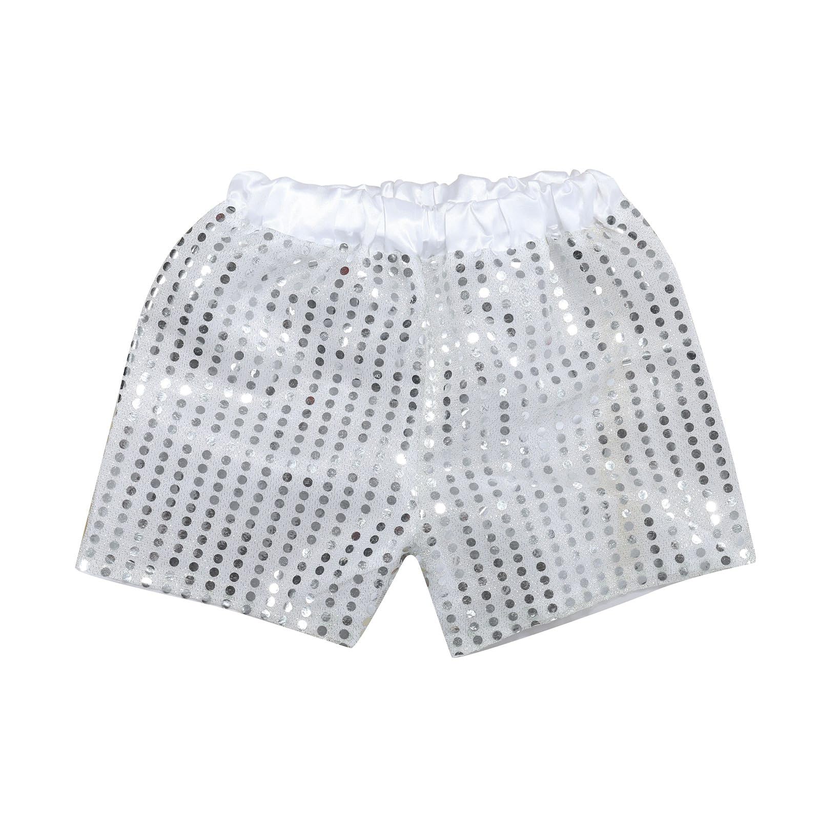 Shorts Danse Paillettes Fille Jazz Disco Hip-hop Coupe Jambes Larges Ample Confortable