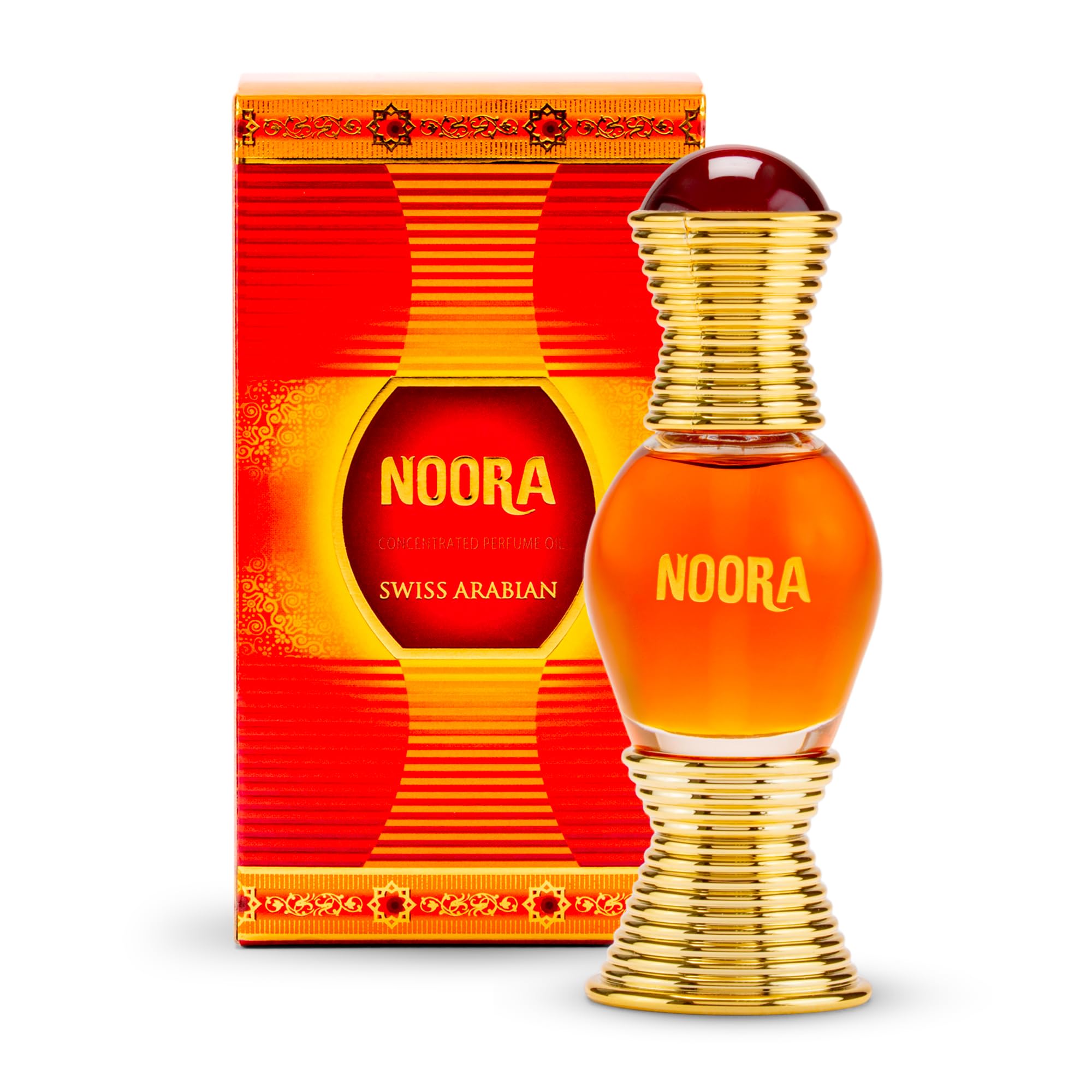 Noora Concentrated Perfume Oil, 20ml, Premium Quality Perfume Oil, Men and Women’s Fragrance, Honey, Uplifting Orange Luxurious Blend Perfumes for Women and Men