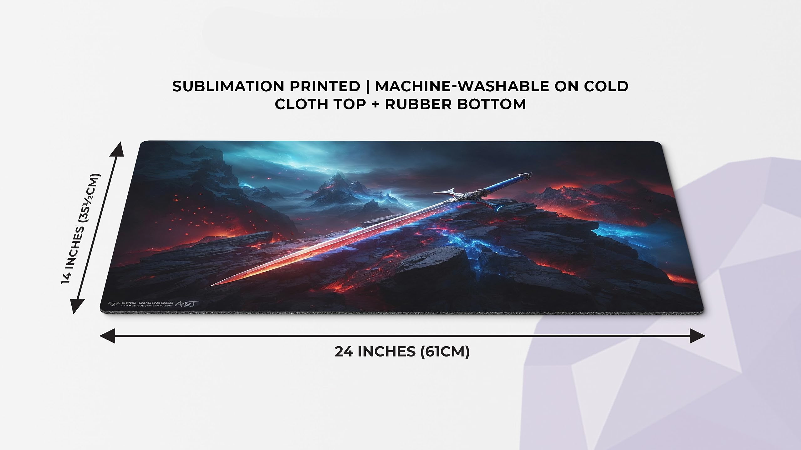 Amazon.com: Iconic Wonders - Sword of Fire and Ice Playmat | 24