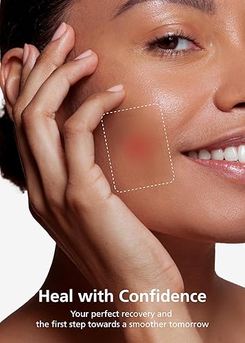 Miniatura 6 de Easyderm - Apósito hidrocoloide fino para heridas grandes, 4 x 4 pulgadas, 1 paquete (2 apósitos), impermeable, sin látex, altamente absorbente para