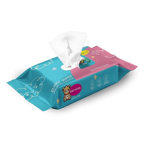 Miniatura 9 de Ioly's Baby Wipes Unscented Wet Wipes 99% Water Based with Aloe Vera Fragrance Free Travel Pack 20 ct Hypoallergenic Water wipes for Sensitive Skin