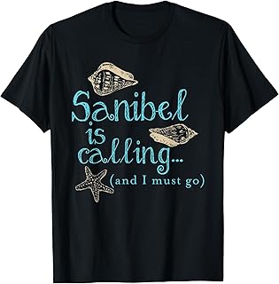 Sanibel Island Florida Calling T-Shirt