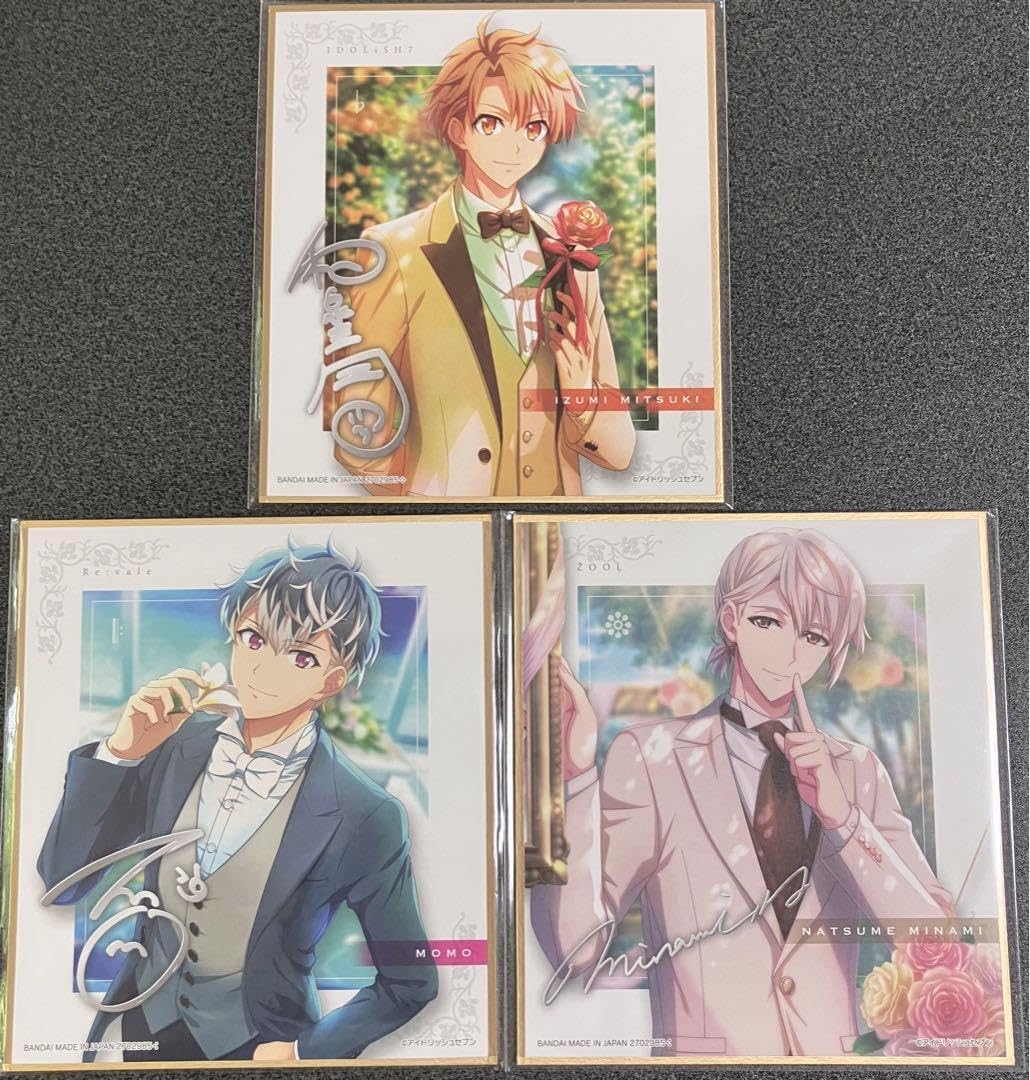 Amazon.co.jp: アイナナ 和泉三月 百 棗巳波 マリマリ 色紙 3点セット