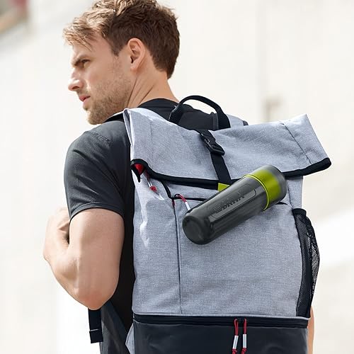 Miniatura 9 de BRITA Botella con filtro de agua activa, reduce el cloro y las impurezas orgánicas, libre de BPA, Lima, 20.3 fl oz