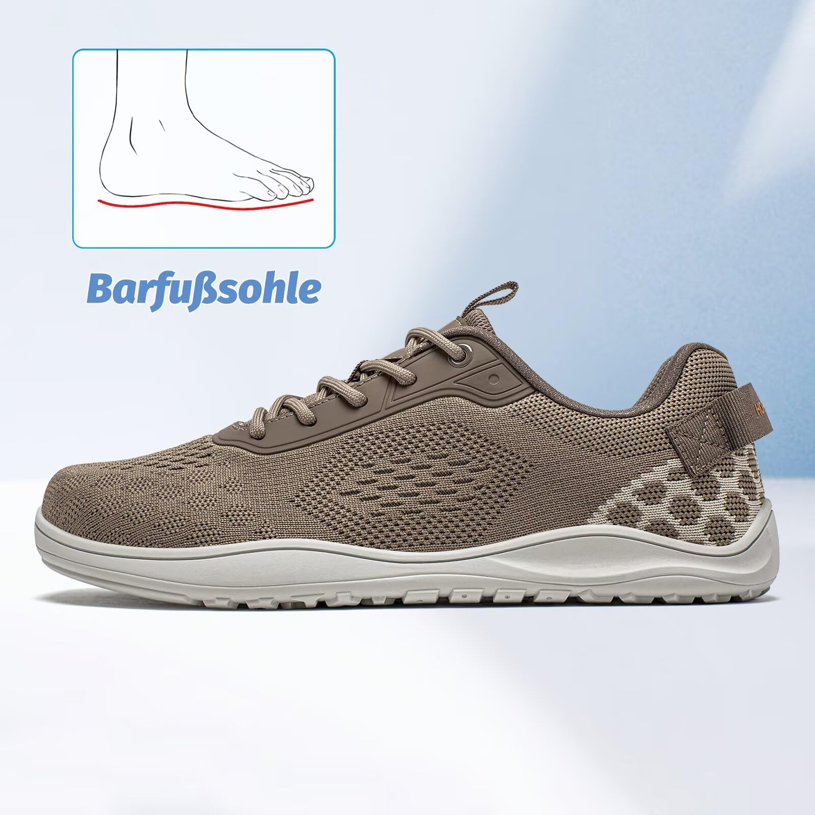 HOBIBEAR Scarpe minimaliste Unisex con Punta Larga Scarpe da Trail Running