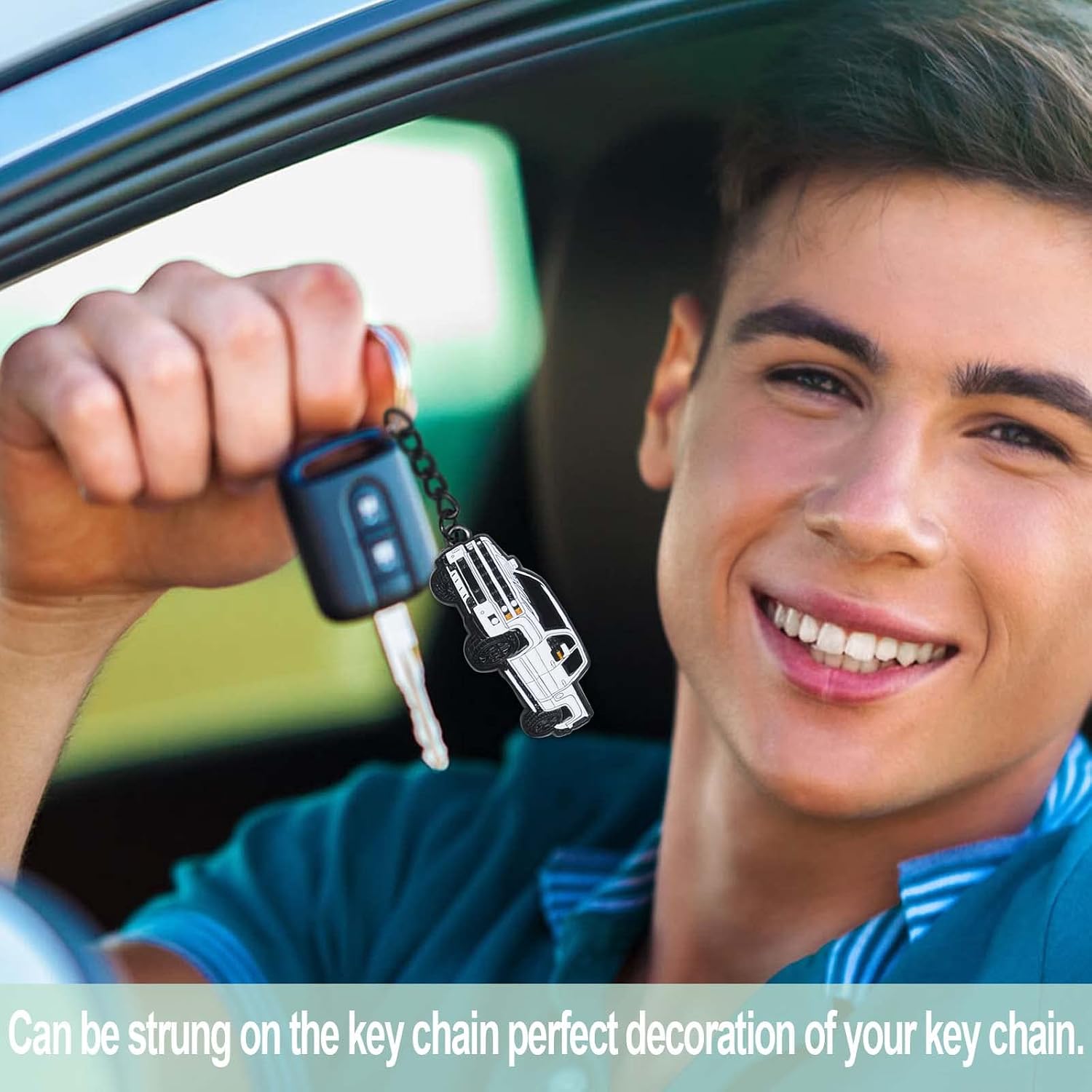 For Chevy Silverado Keychain，For Chevy Silverado Accessories 2015-2022 Toy Truck，metal Keychain