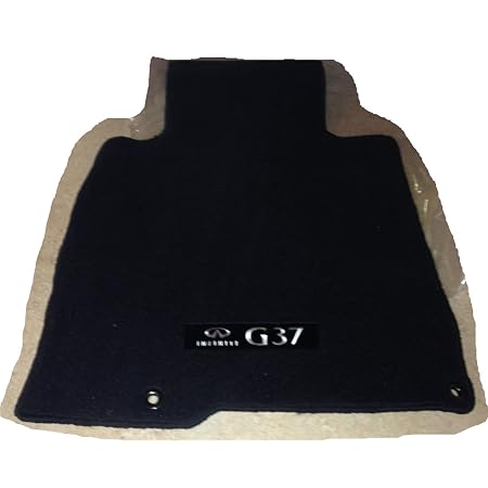ToughPRO Black Custom Fit Floor Mats For Infiniti G37 2008-2013 - All Weather, Heavy Duty, Lifetime Warranty