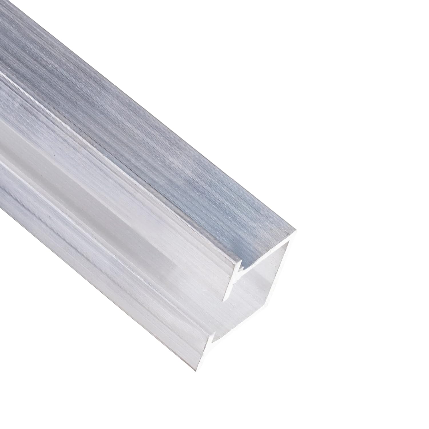 Orange Aluminum Dual Door Track Top Hung Sliding Door Tracks Side