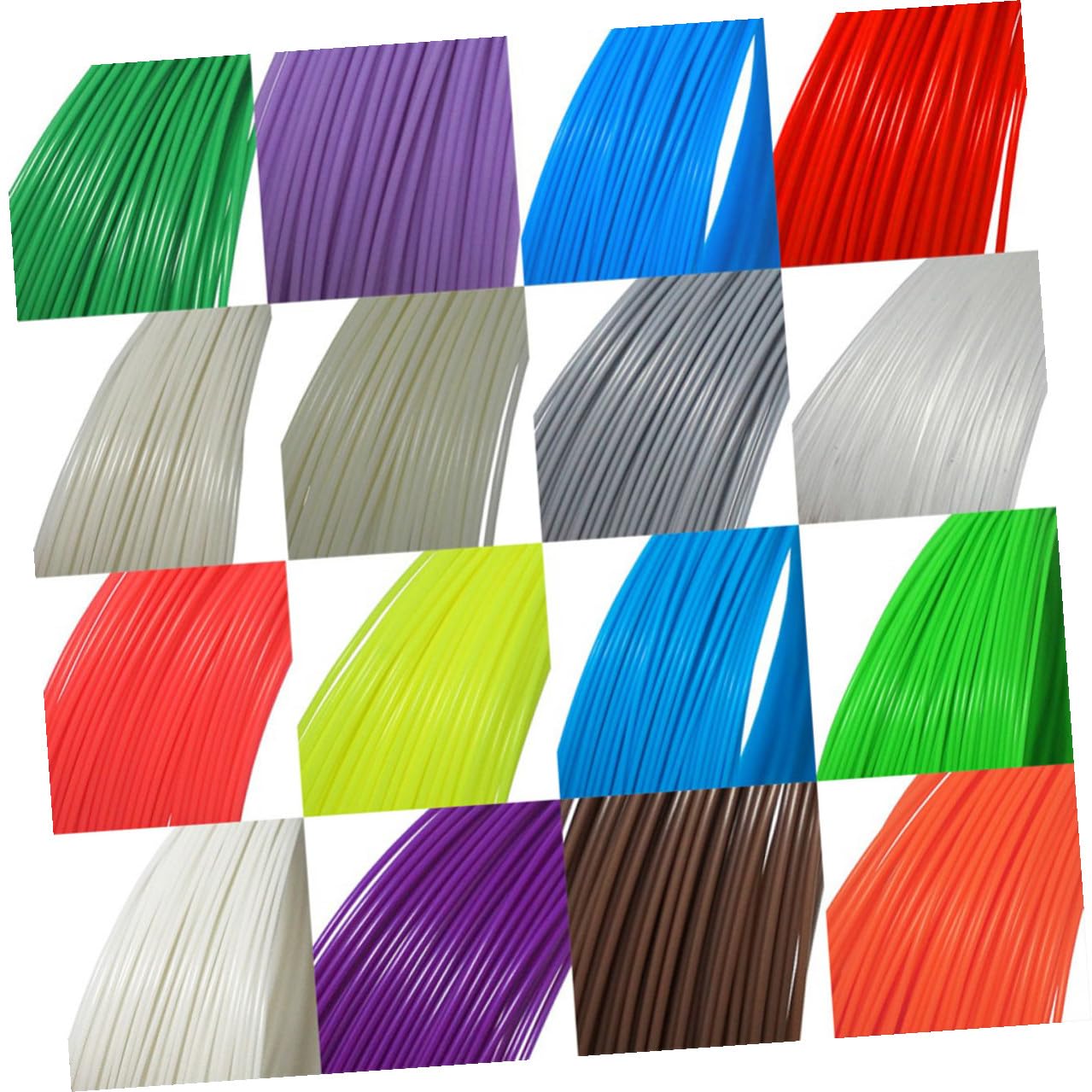 Cabilock Recambios De Filamento Para Boligrafo De Abs Colores Para Uso Proyectos De Arte y Modelado