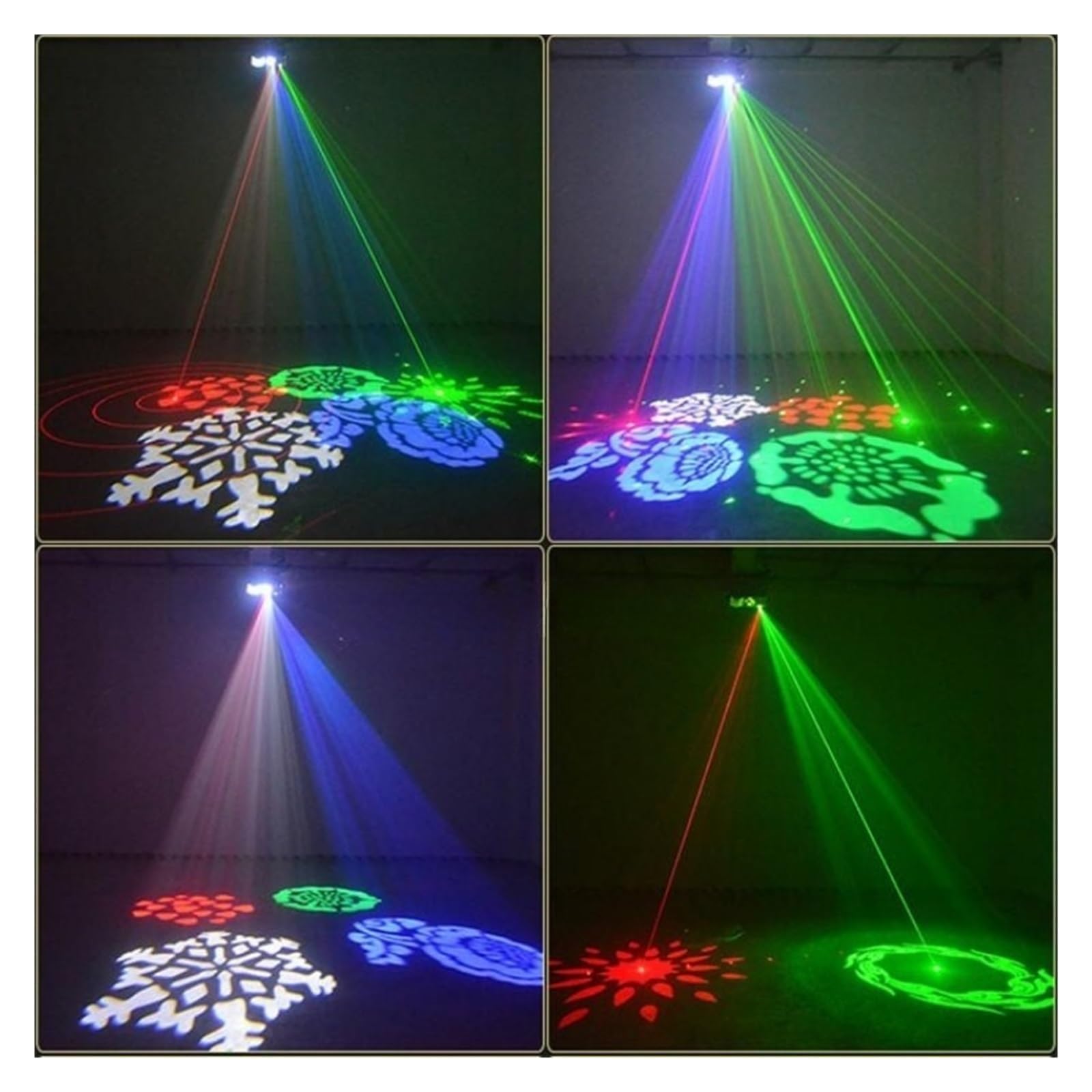 4w1 LED Disco światła sceniczne stroboskopowe fantazyjne efekt świetlny projektor wiązki Derby automatyczna kontrola dźwięku klub impreza z dj-em piłka Na imprezy i do klubów