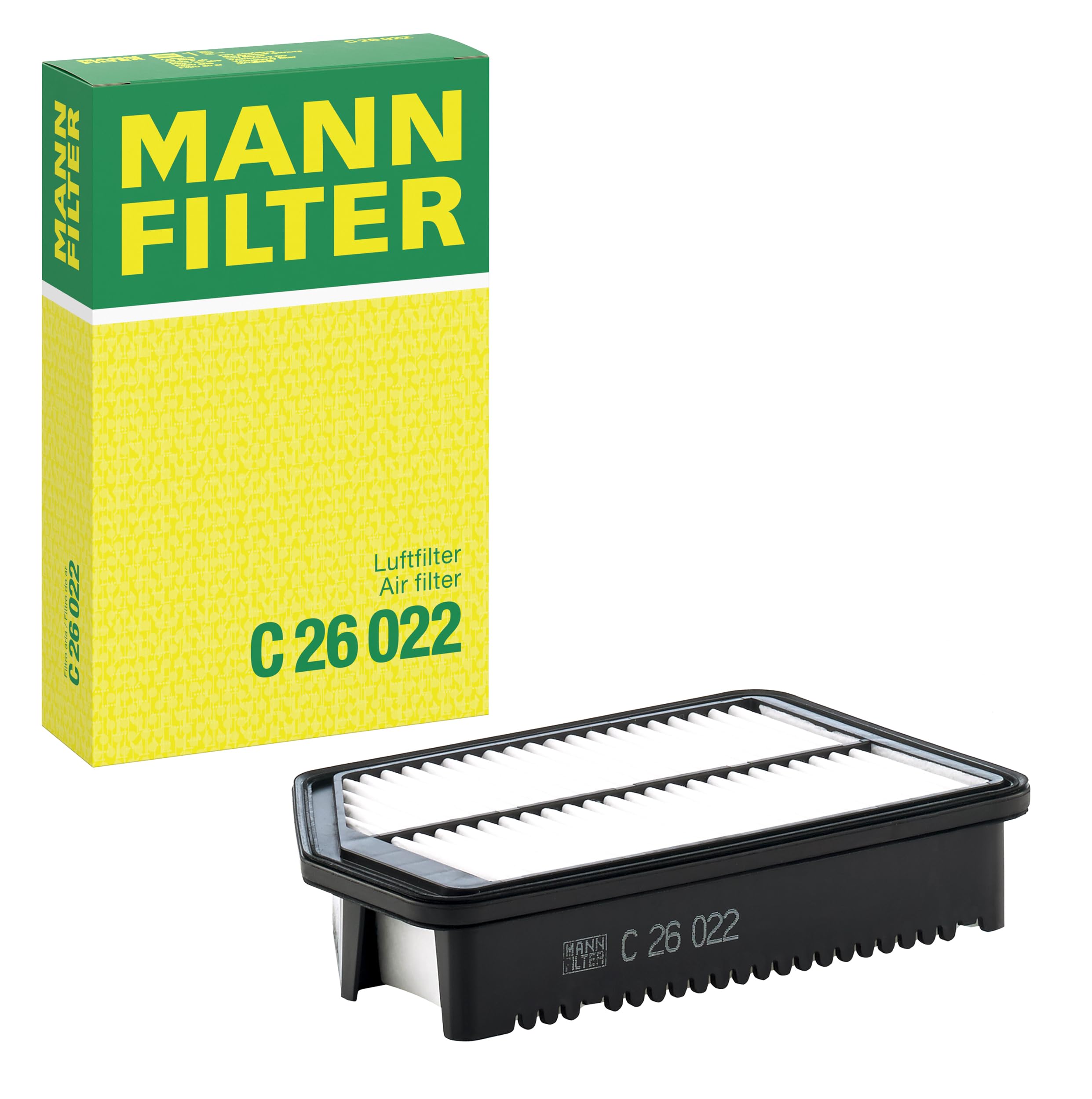 MANN-FILTER Air filter HYUNDAI,KIA C 26 022 281132S000,281133X000,S281133X000 Engine air filter,Engine filter 281134V100,281132S000,281133X000