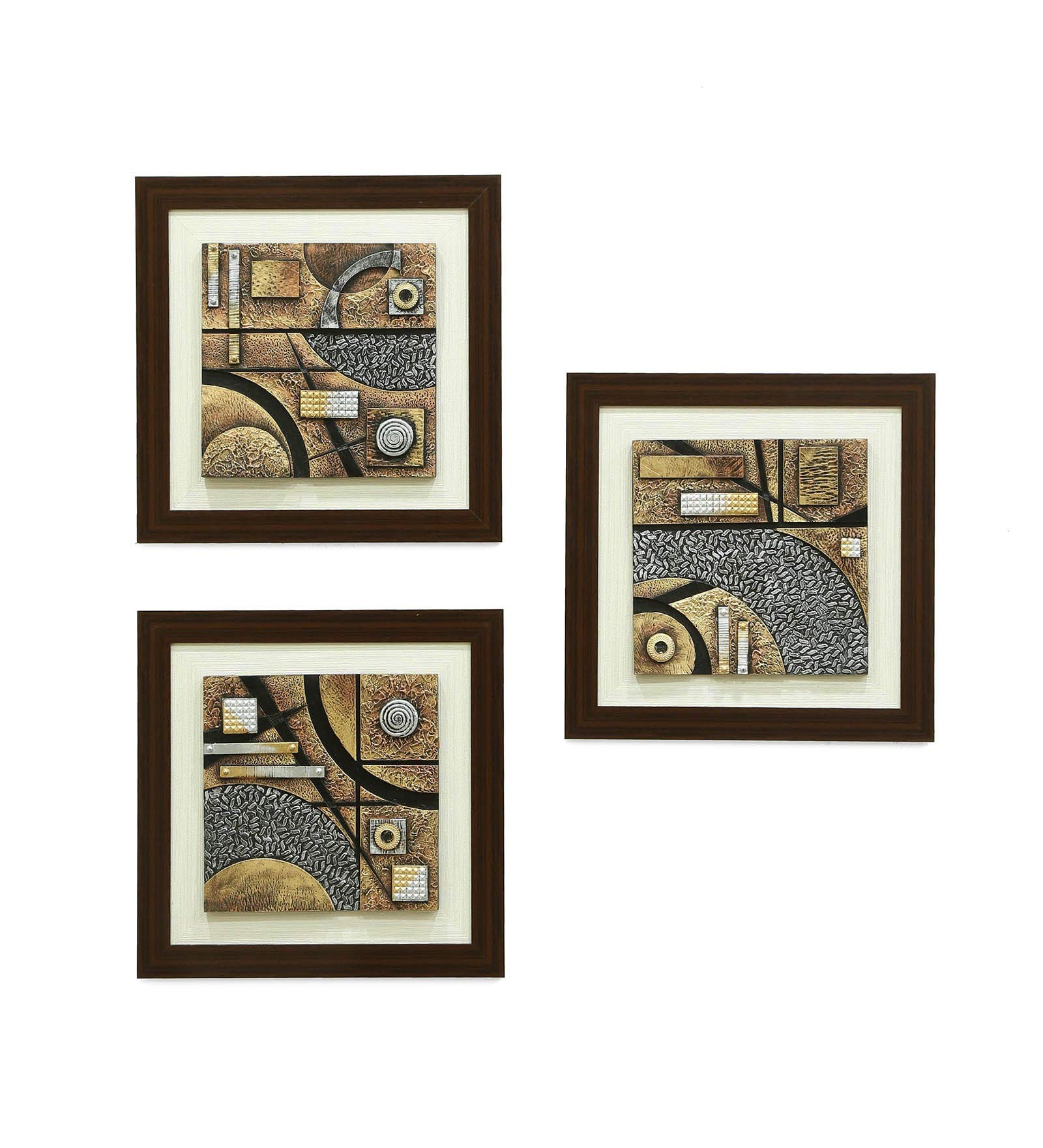 Multicolour Wood Handmade Decorative Wall Mural by Madg