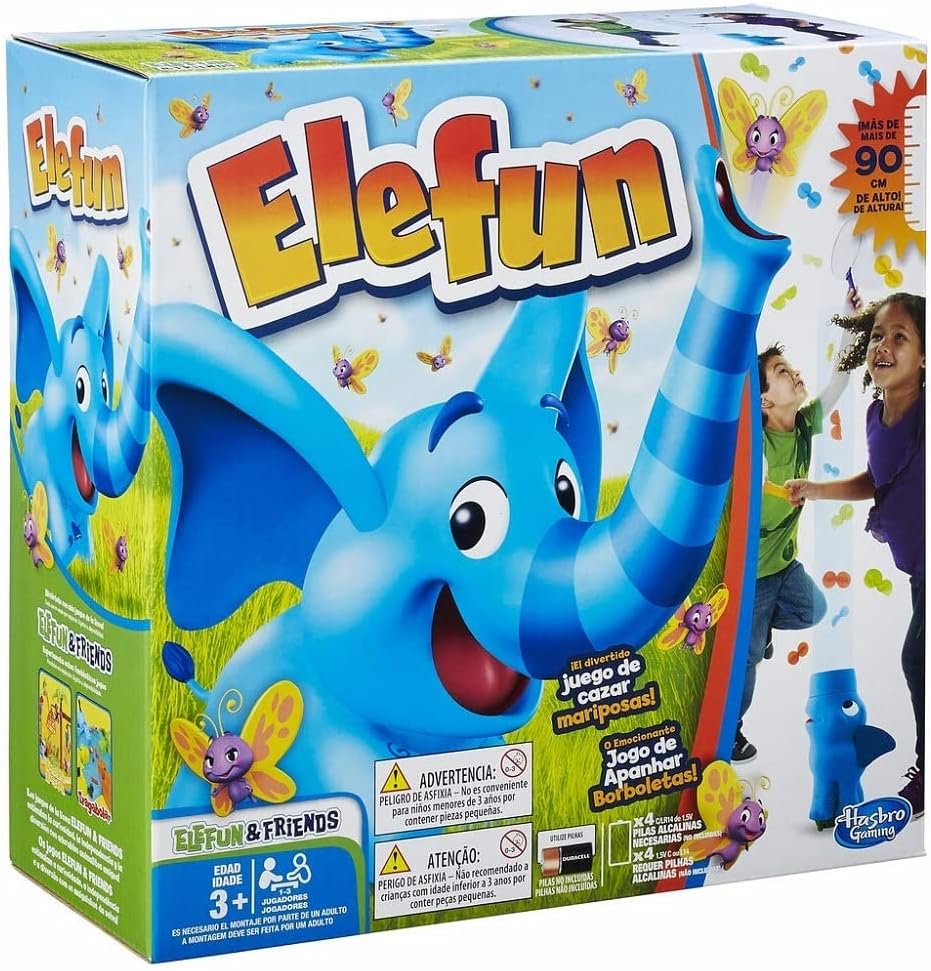 Elefun and Friends Elefun Game With Butterflies and Music Kids Ages 3 and Up (Spanish)