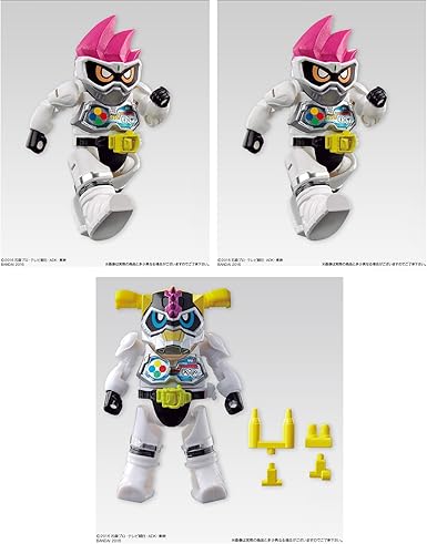 Amazon バンダイ 仮面ライダーエグゼイド 装動 Stage1 2 エグゼイド アクションゲーマー レベル1 2 レーザー バイクゲーマー レベル1 セット 通販