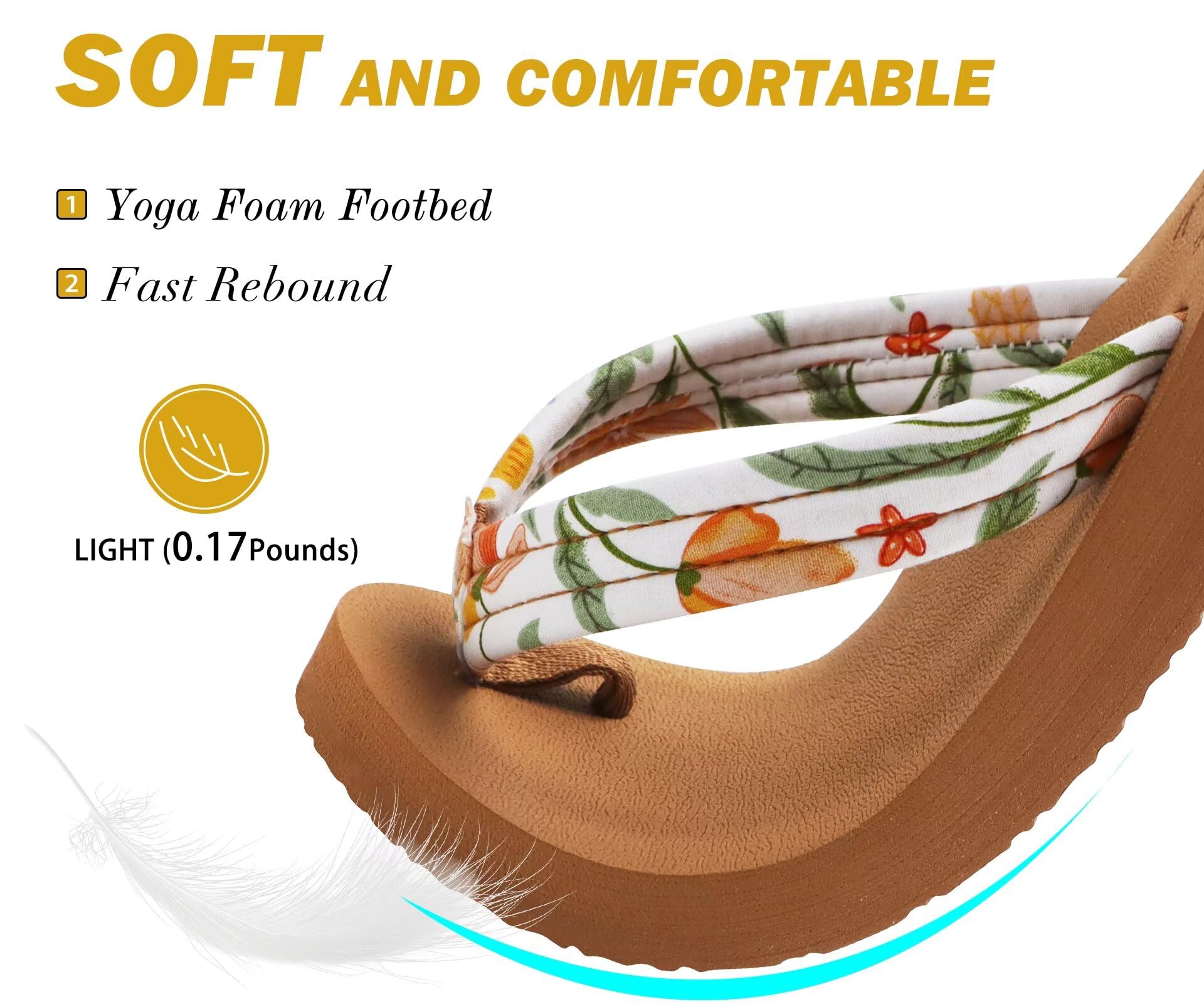 KuaiLu Infradito Donna Estive Comode Stoffa Righe Ciabatte Arch Support Spiaggia Piscina Sandali Mare Leggere Antiscivolo Gomma Suole