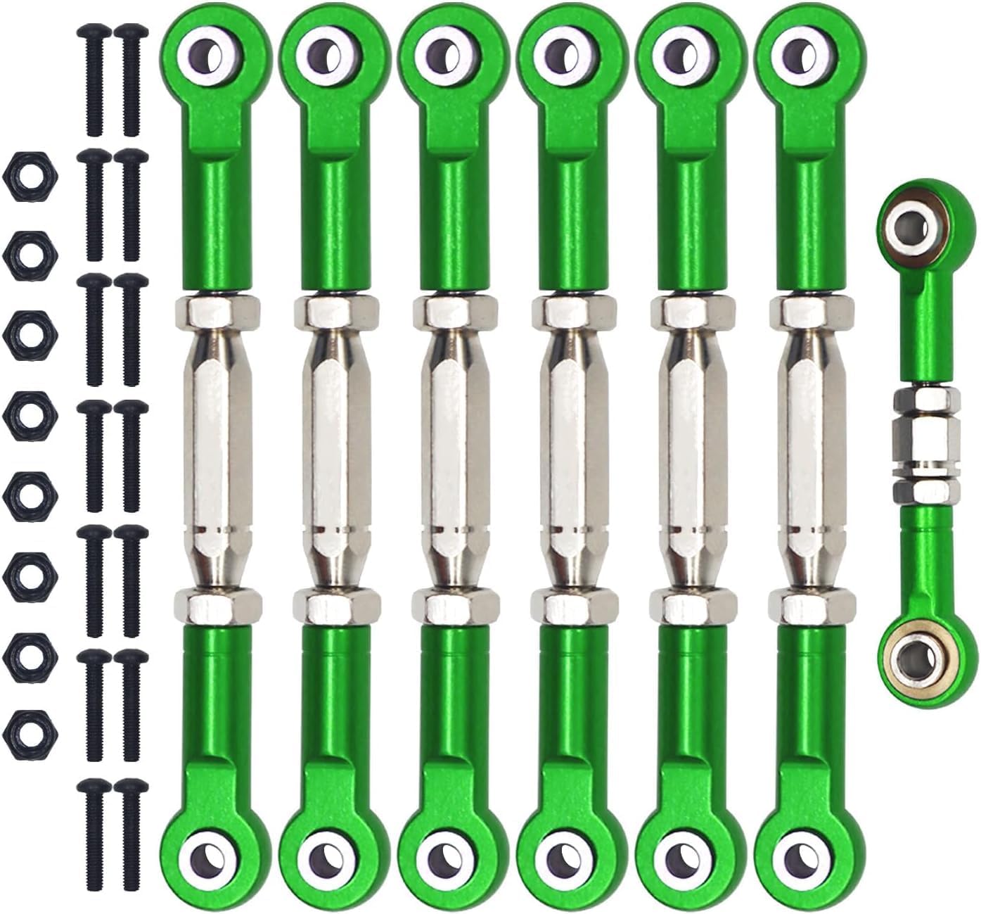 Adjustable Aluminum Turnbuckles Camber Link with Rod Ends